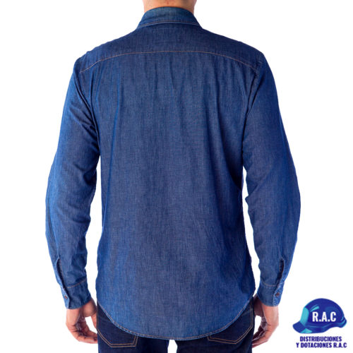 camisas de jean para hombre